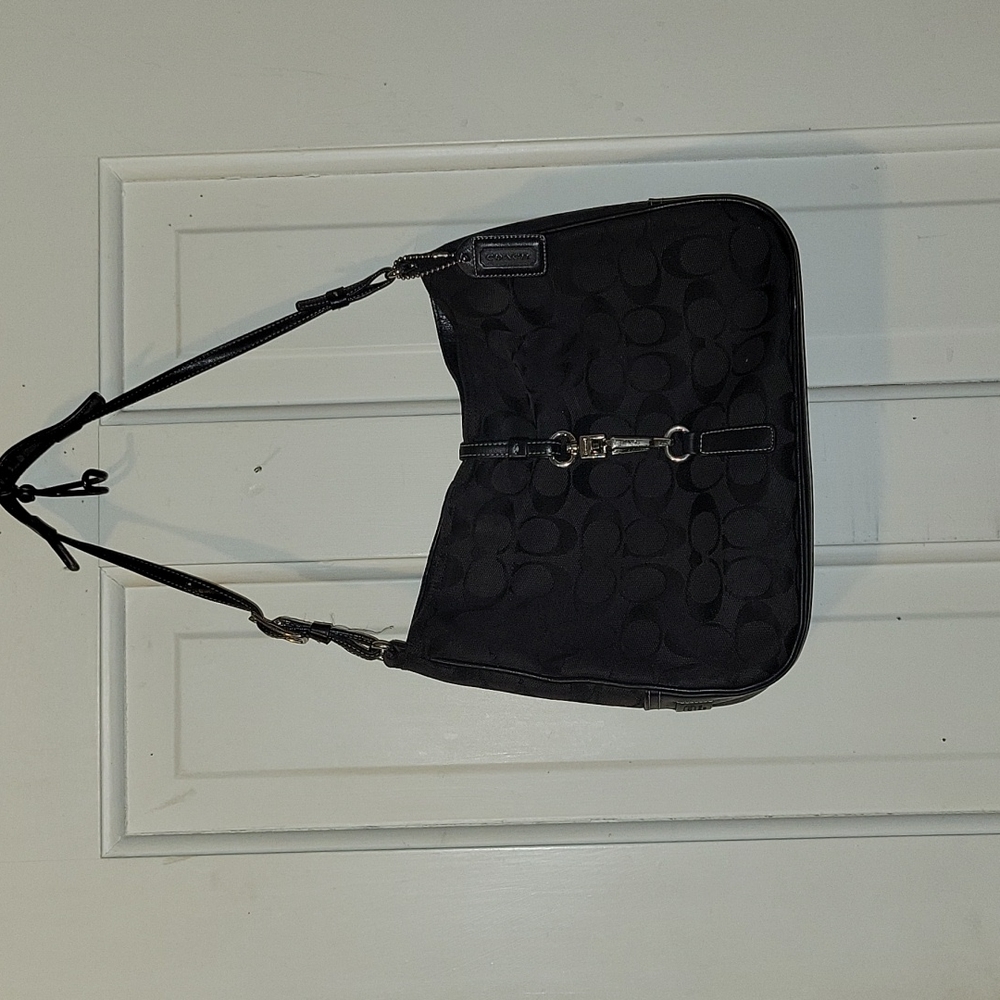COACH Mono Black Purse